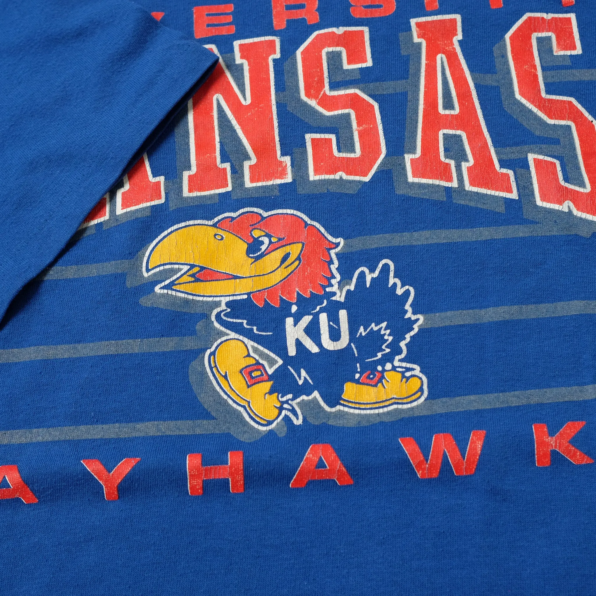 1989 Kansas Jayhawks T-Shirt XLarge