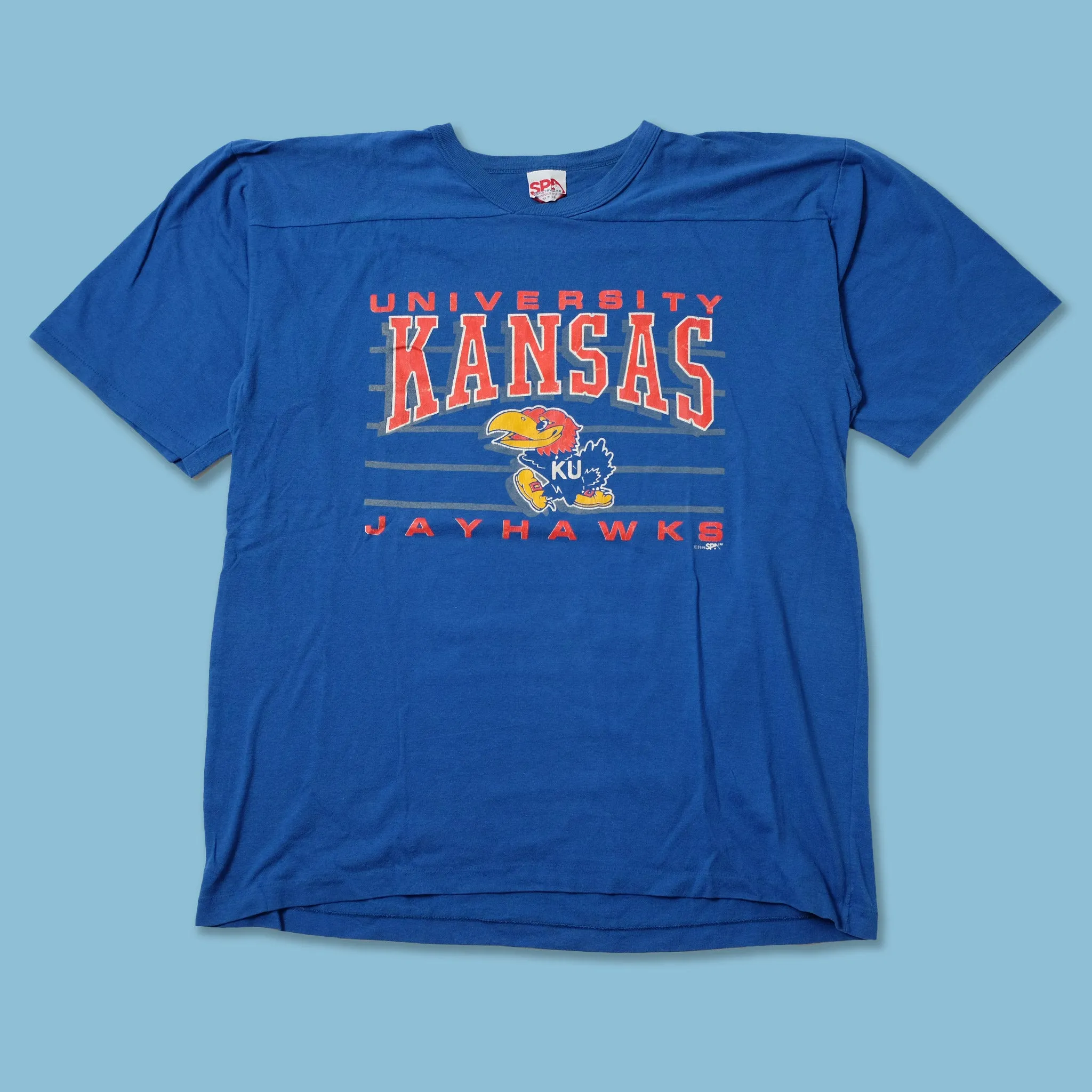 1989 Kansas Jayhawks T-Shirt XLarge