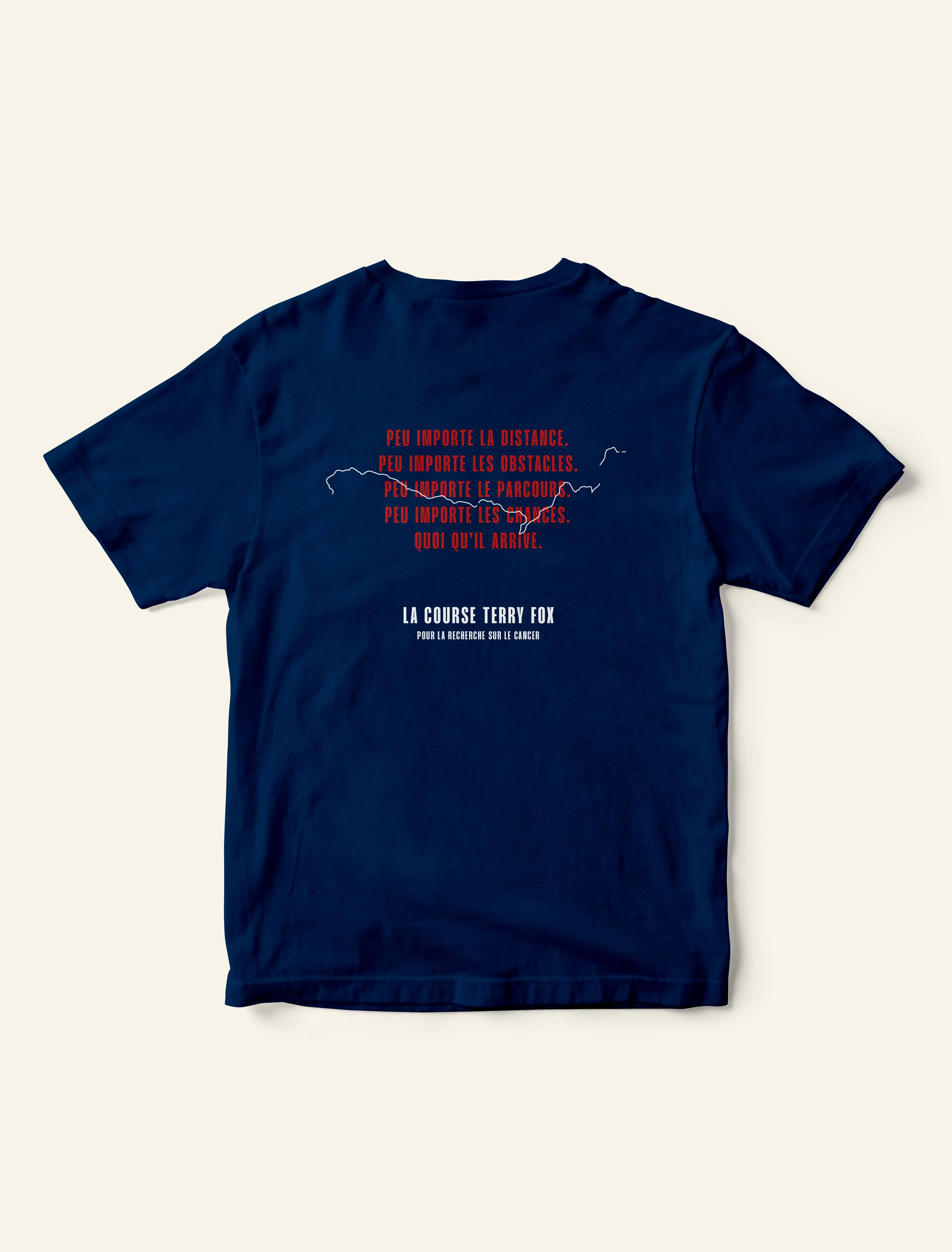 2024 Terry Fox Run Performance T-Shirt - French