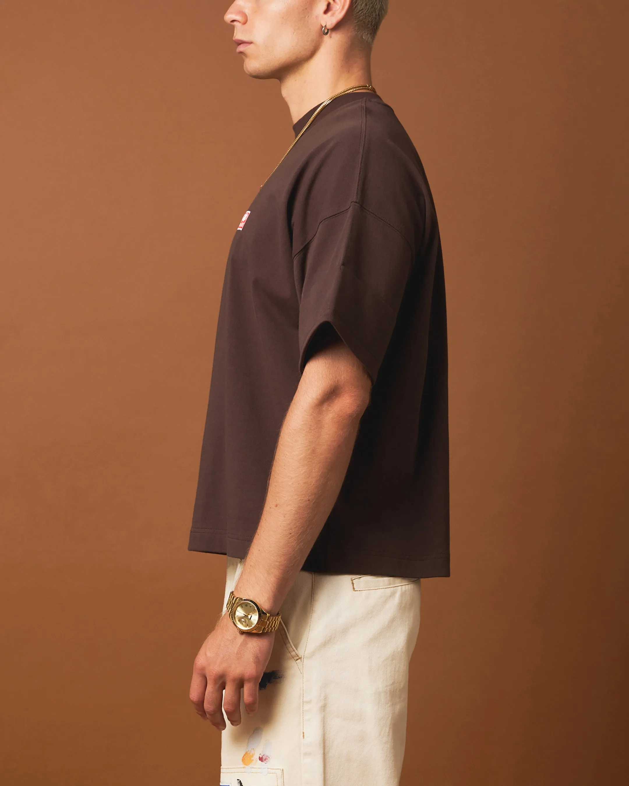 404 Workwear T-Shirt Brown