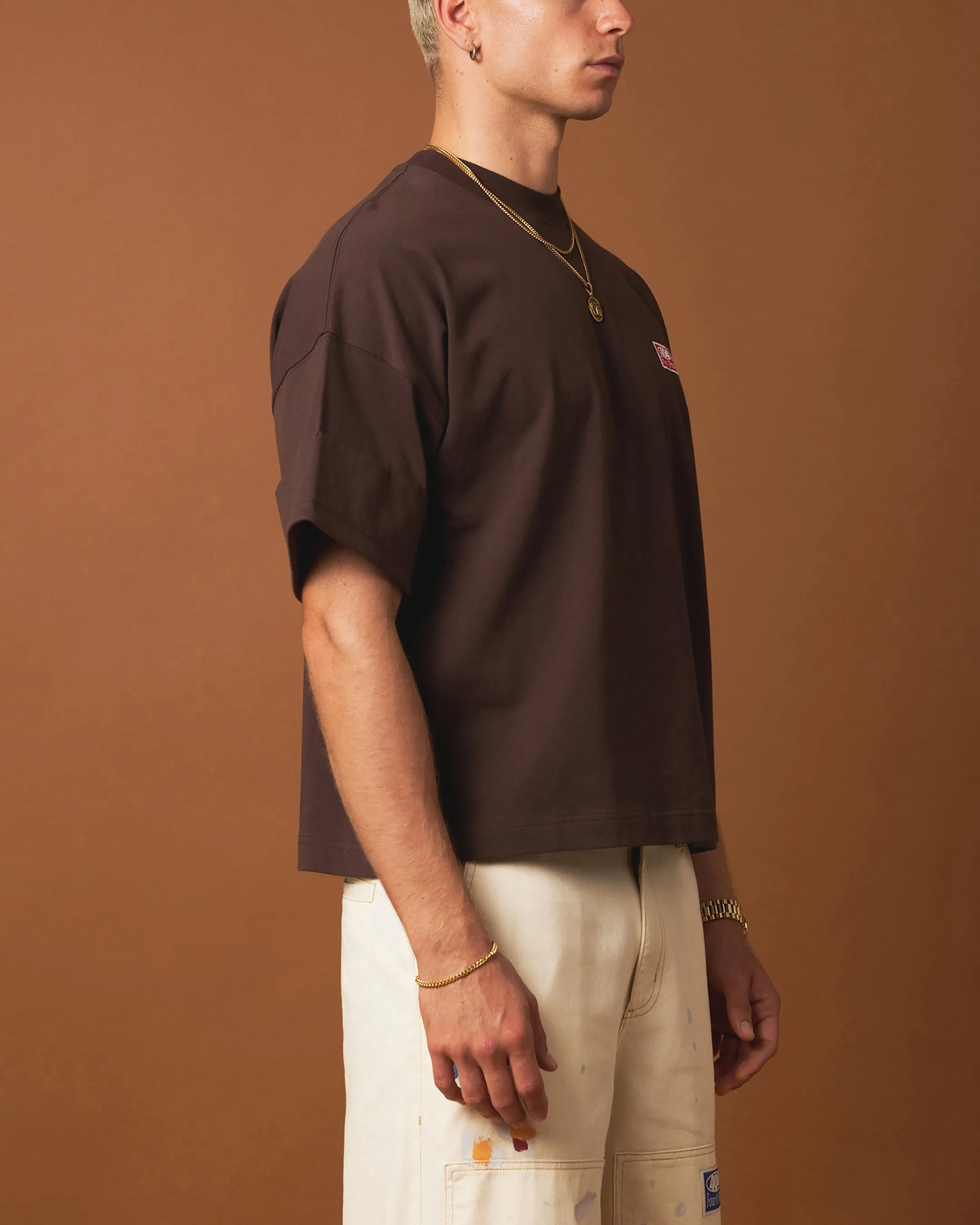 404 Workwear T-Shirt Brown