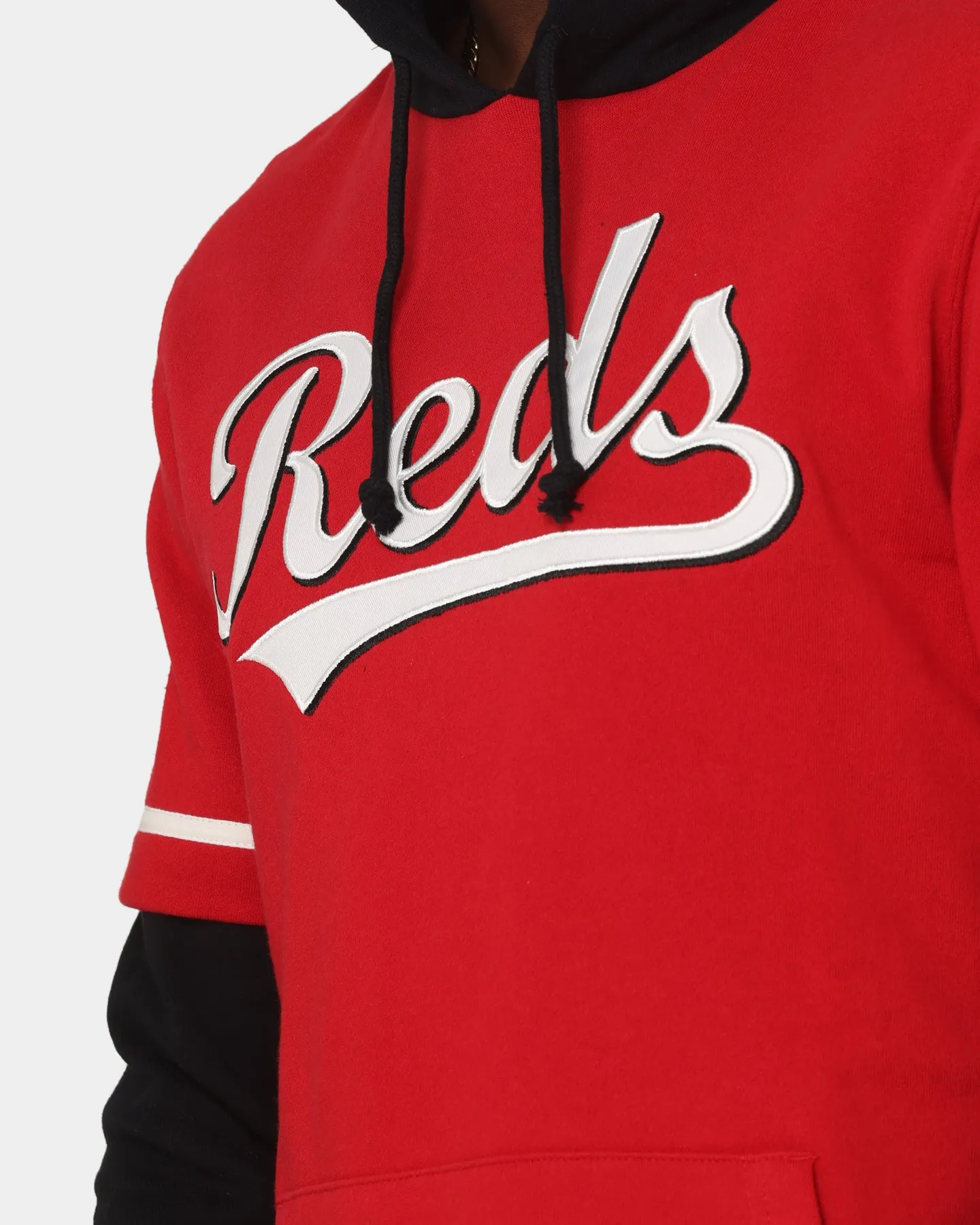 47 Brand Cincinnati Reds Shortstop Hoodie Red