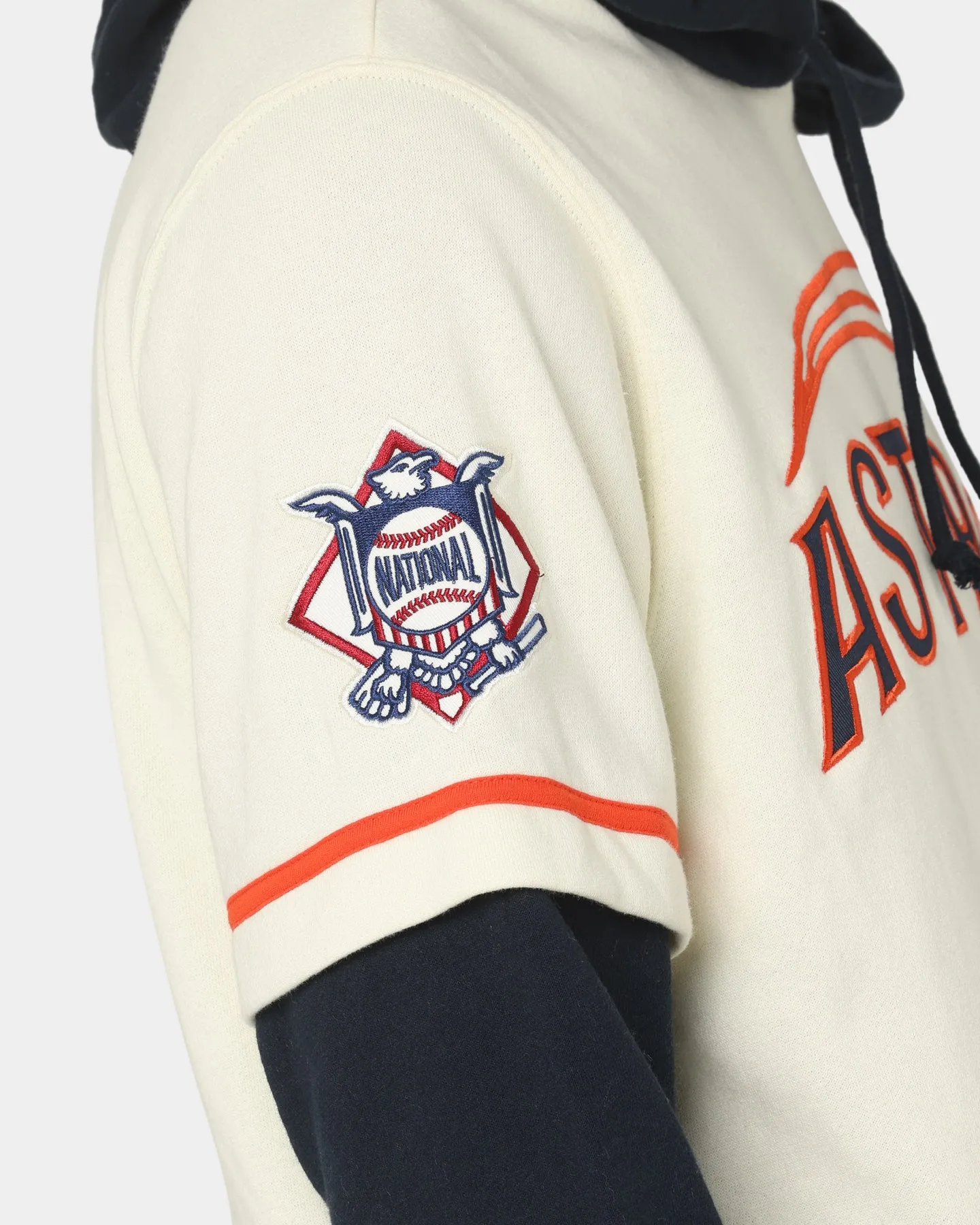 47 Brand Houston Astros Shortstop Hoodie Cream