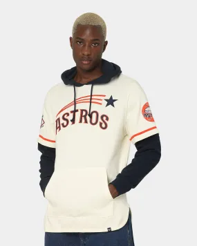 47 Brand Houston Astros Shortstop Hoodie Cream