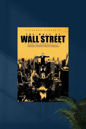 A MARTIN SCORSESE FILM | Wolf Of Wall Street | Money Aesthetic Poster