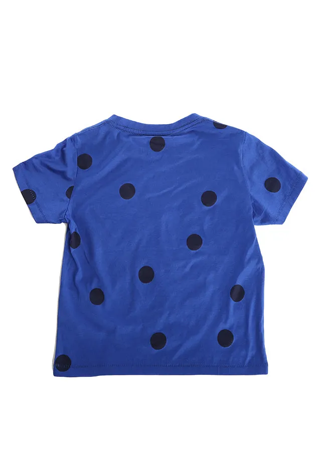 Acne Mini Strong Blue Dot Tee