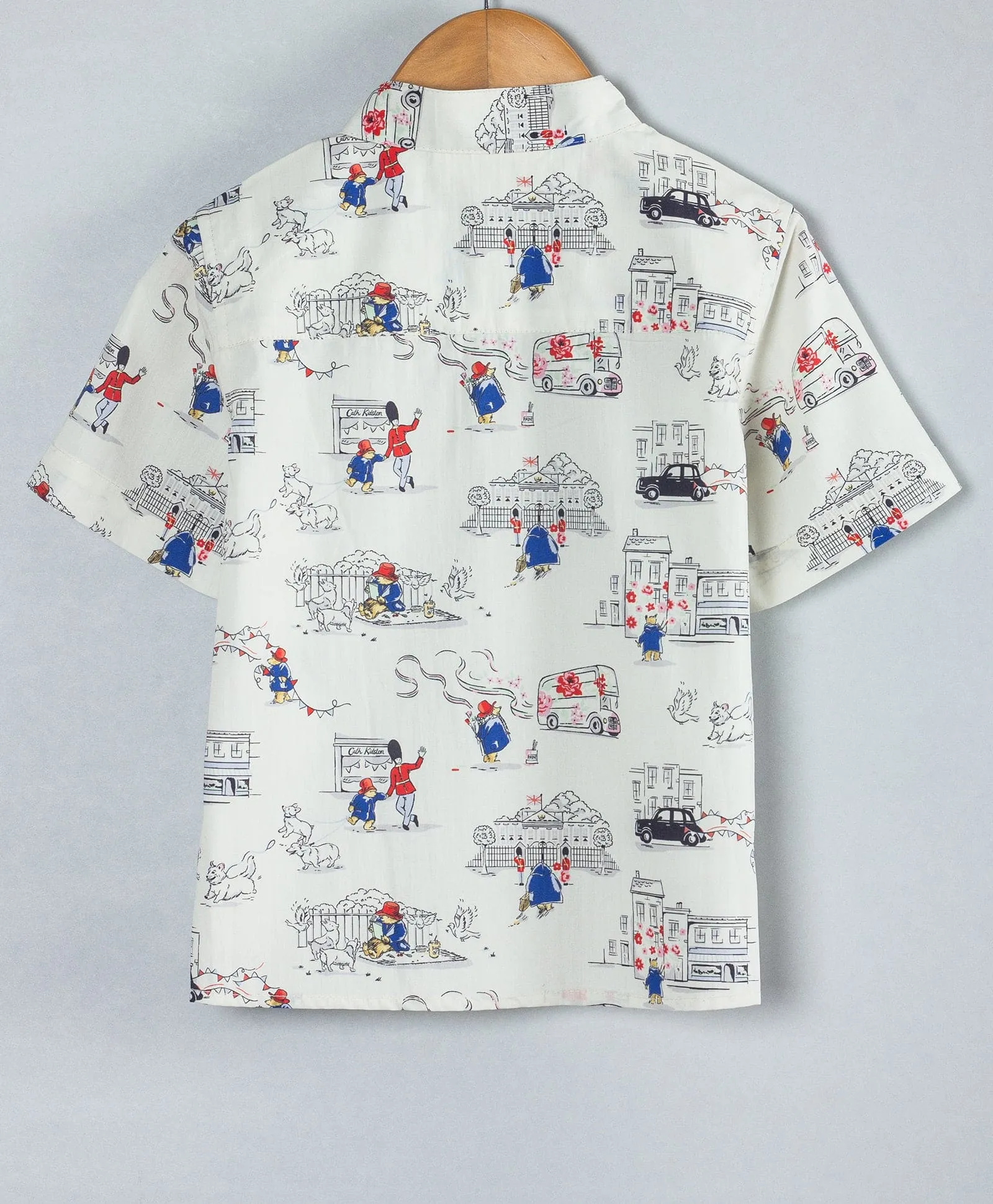 All over London print boys shorts set-Off white