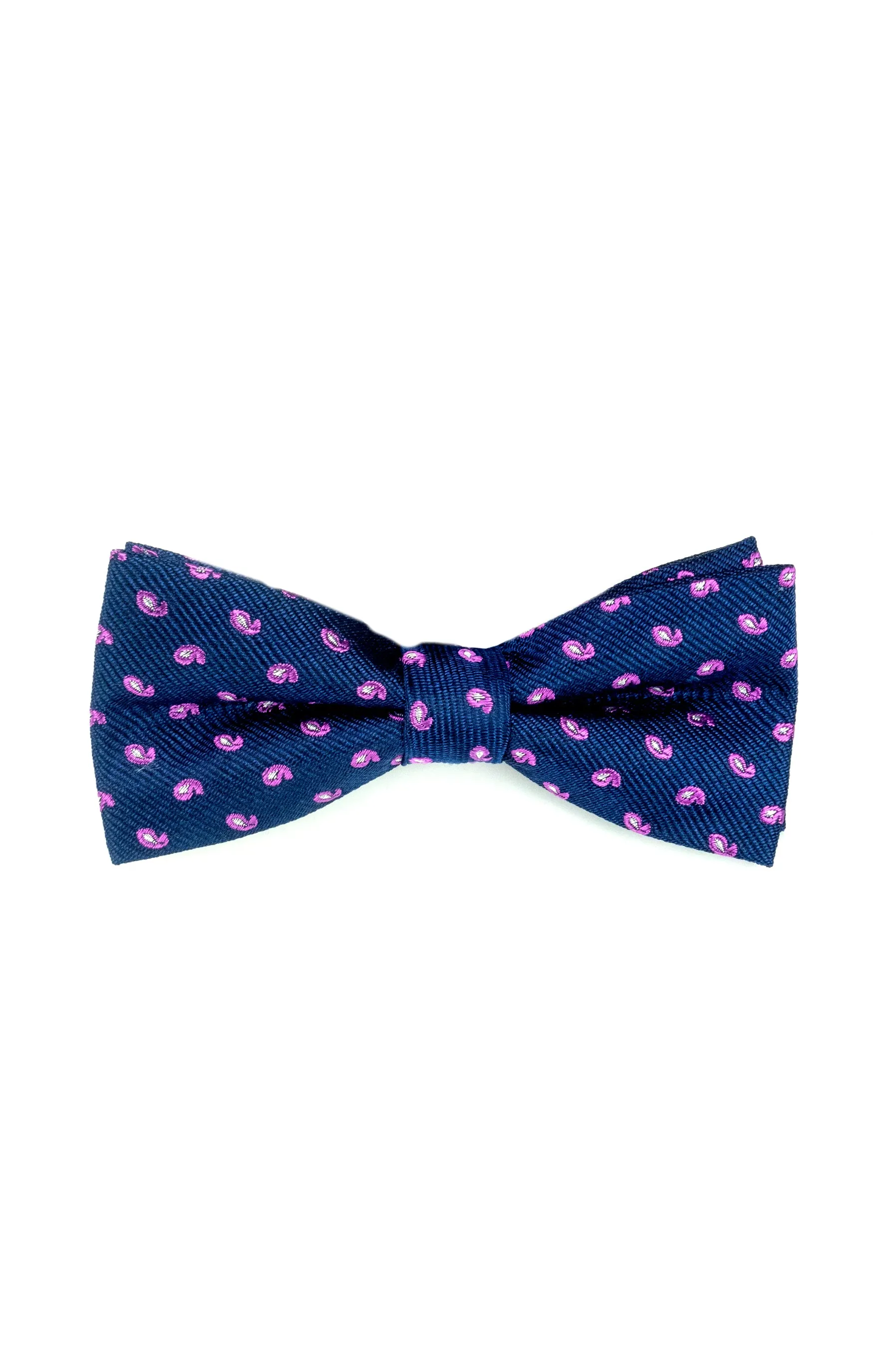 AM Purple Paisley Bowtie