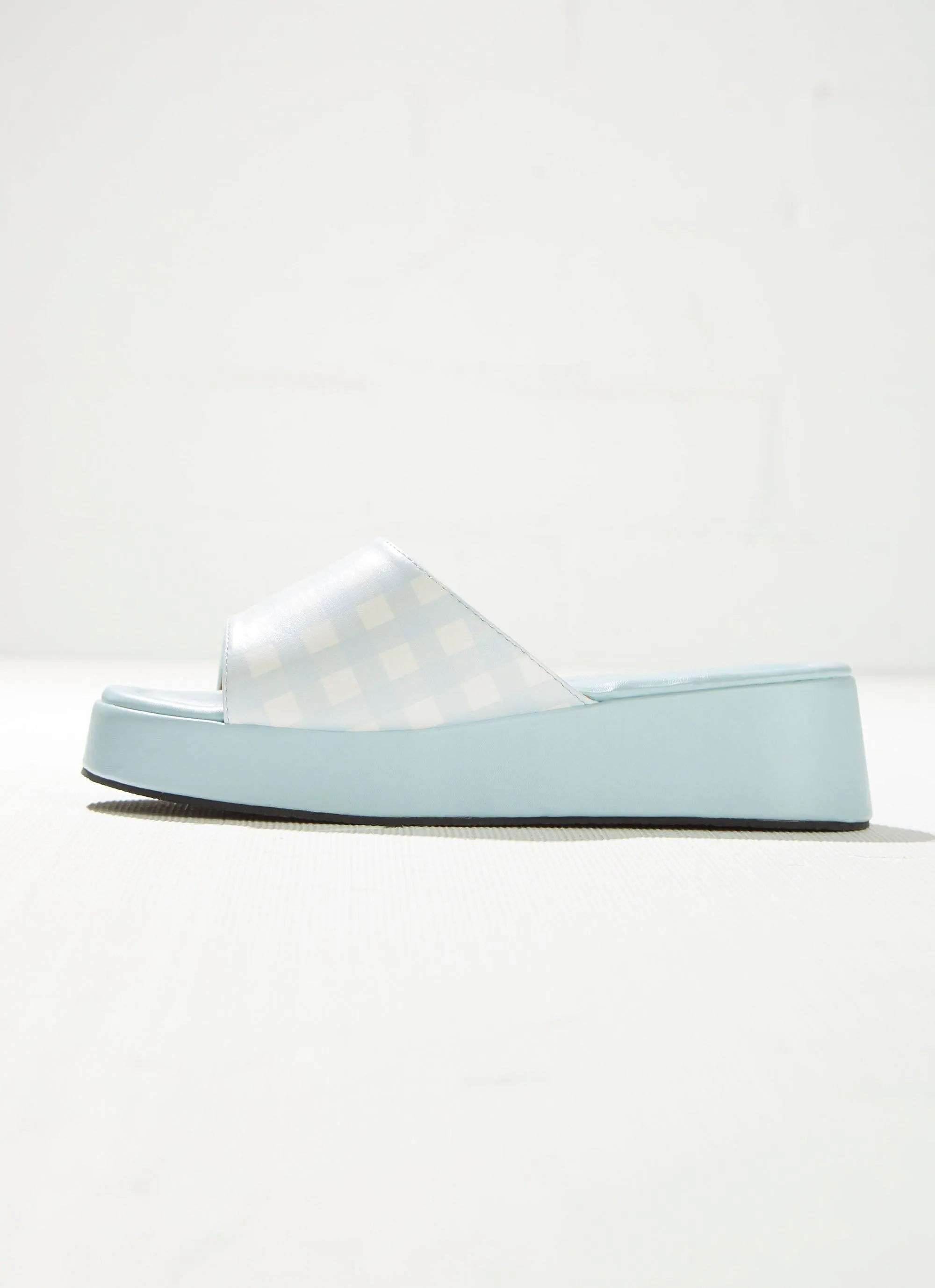 Ambrose Mule - Blue Gingham