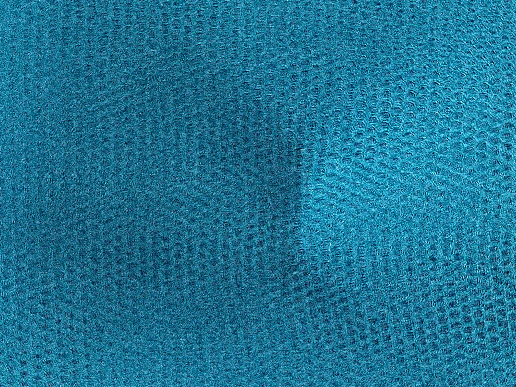 Aqua Blue Plain Net Fabric