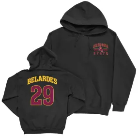 Arizona State Baseball Black Victory Hoodie - Alec Belardes