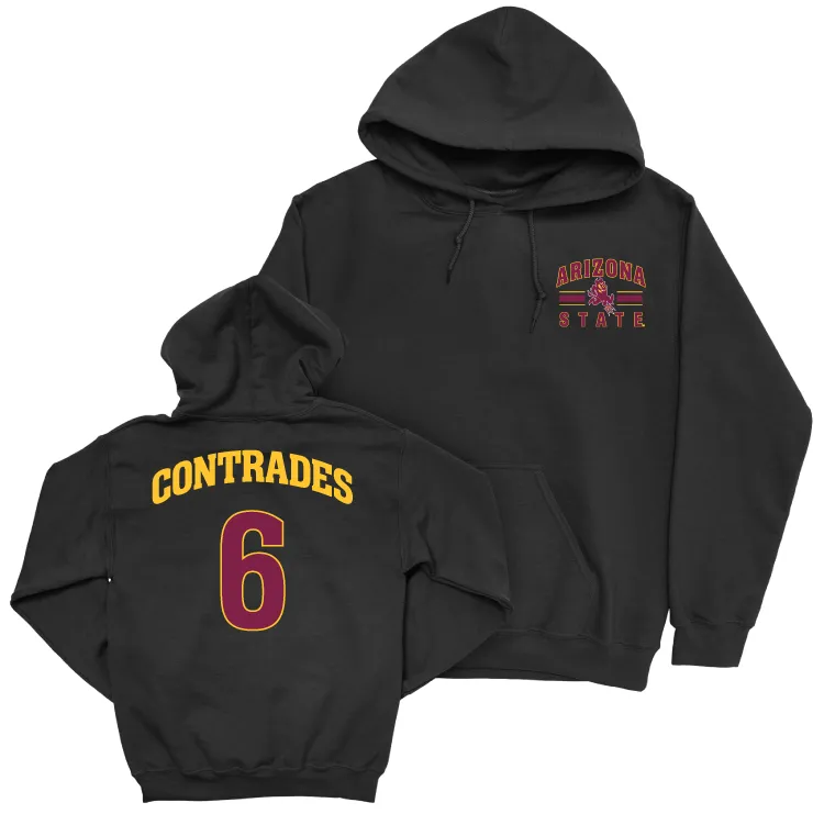 Arizona State Baseball Black Victory Hoodie - Nu'u Contrades