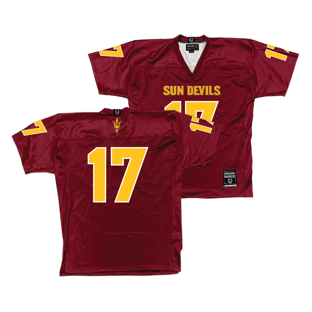 Arizona State Football Maroon Jersey  - Kaleb Black