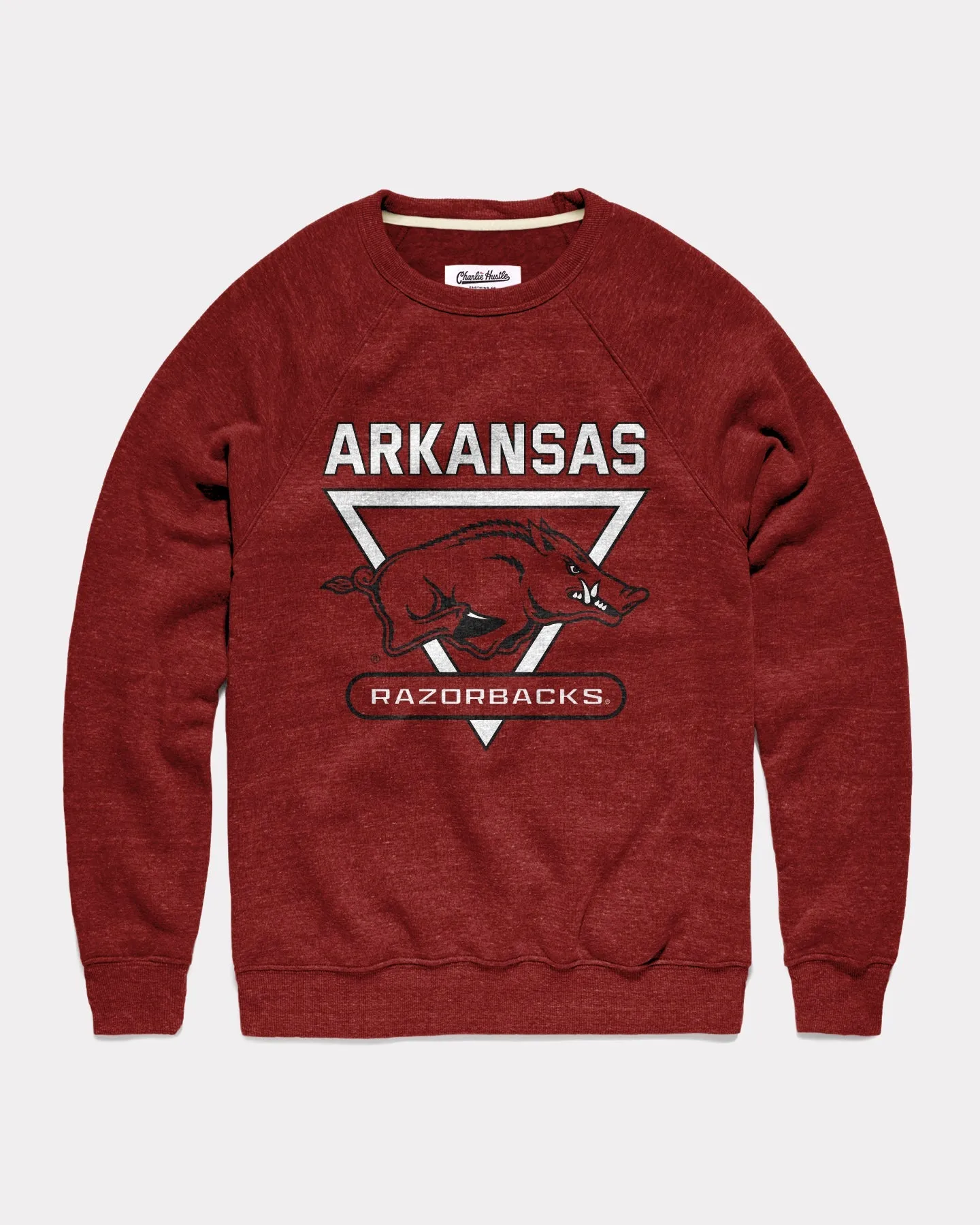 Arkansas Victory Razorbacks Cardinal Crewneck