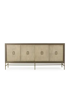 Ash and Latte Shagreen Sideboard | Andrew Martin Edith