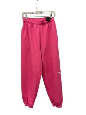 Athletic Pants By Pink In Pink, Size: M