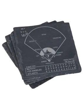 Atlanta Braves Greatest Plays in Sports Coasters