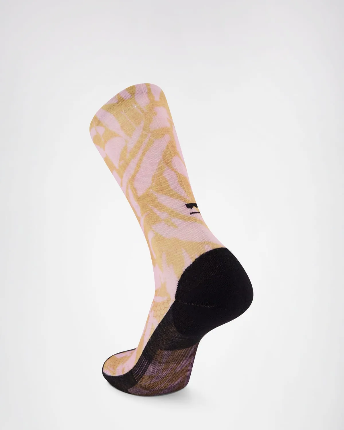 Atlas Merino Crew Sock - Honey Fragments