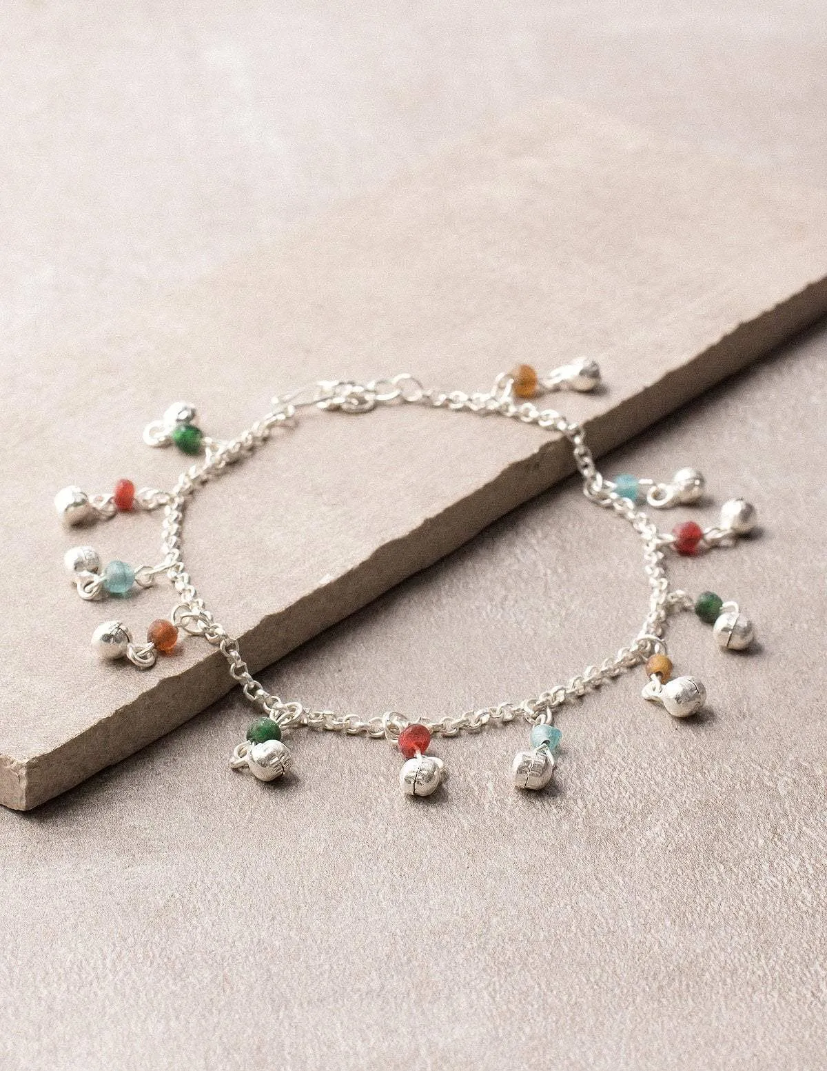 Beads & Bells Anklet