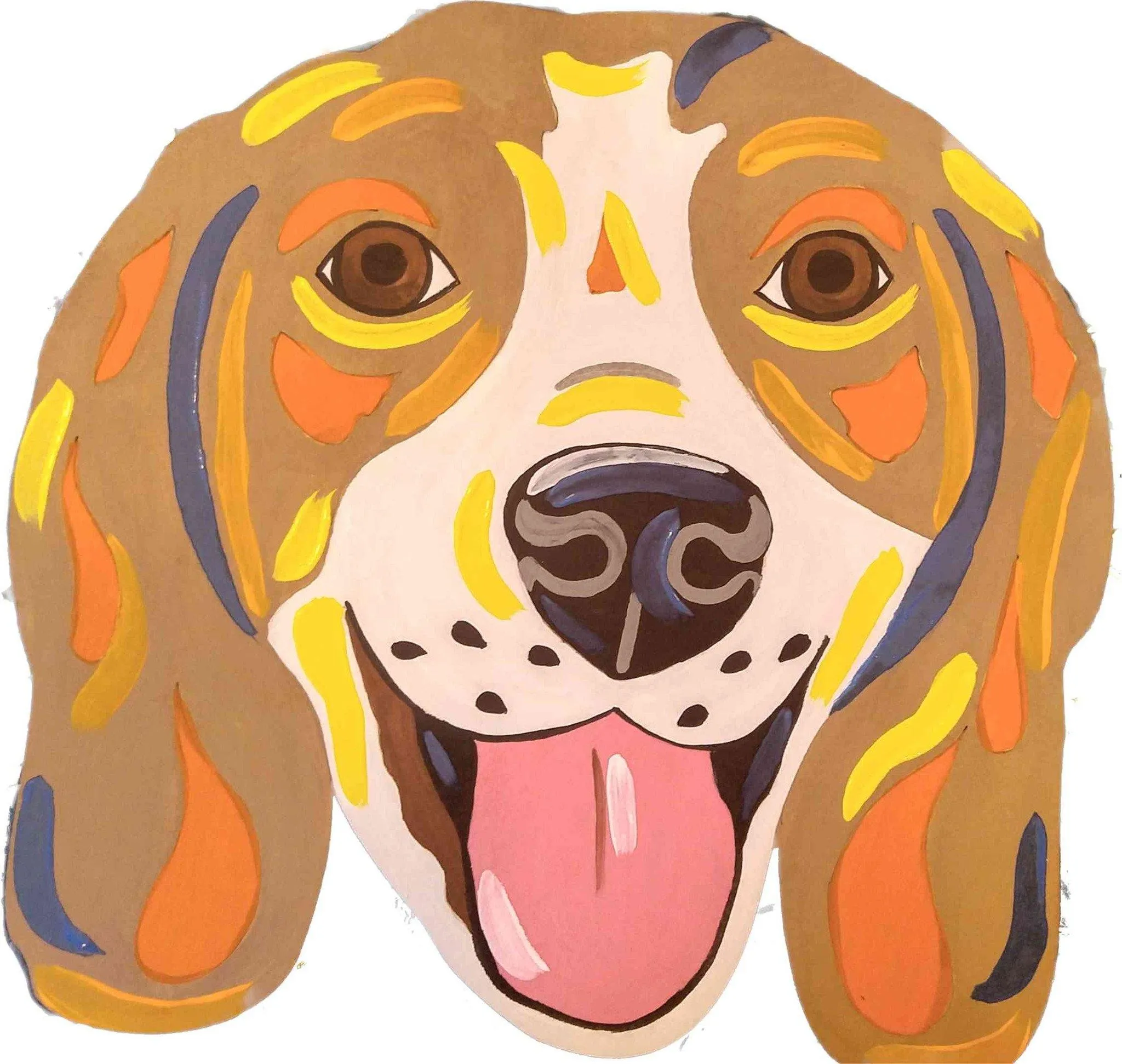 Beagle-DIY Pop Art Paint Kit