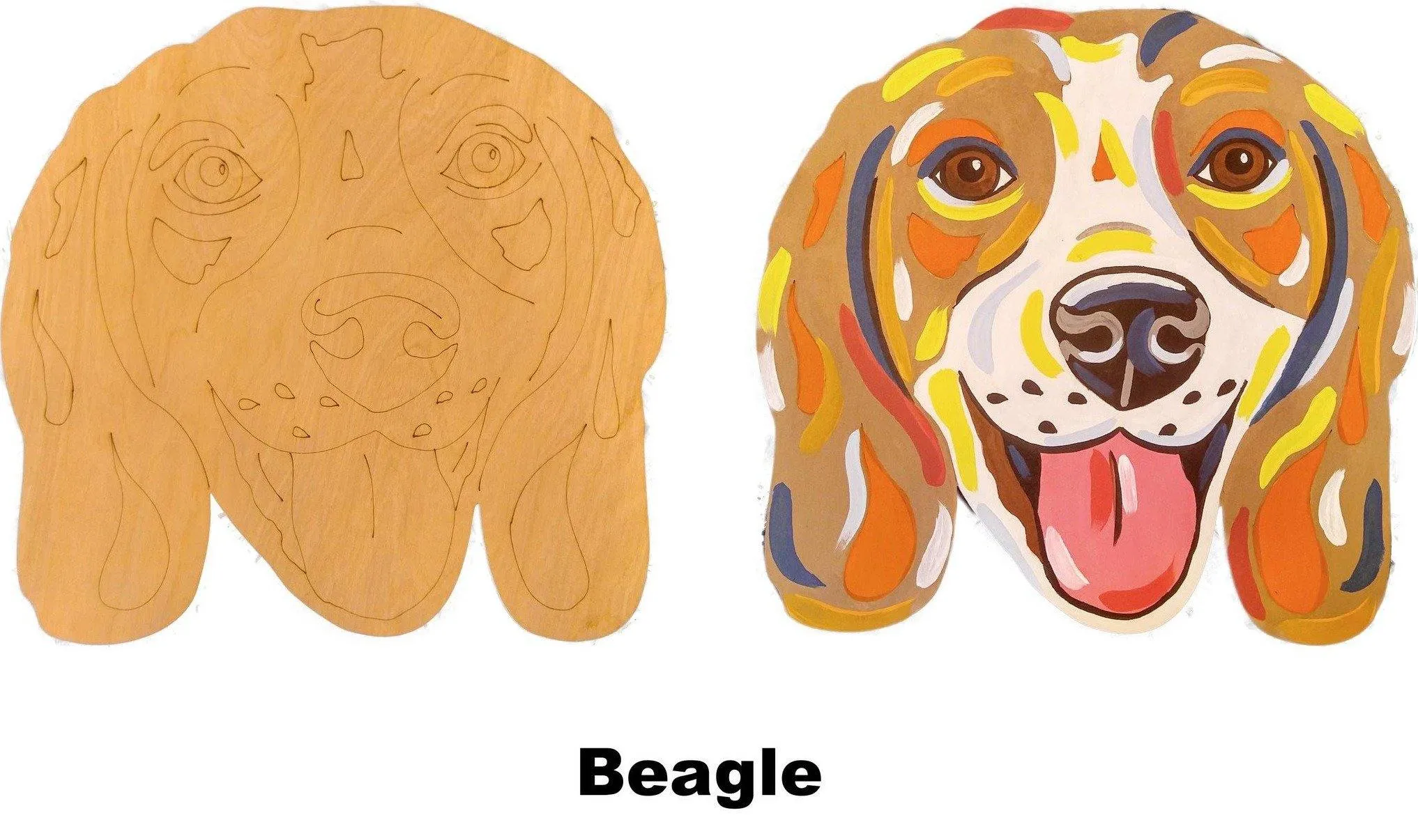 Beagle-DIY Pop Art Paint Kit