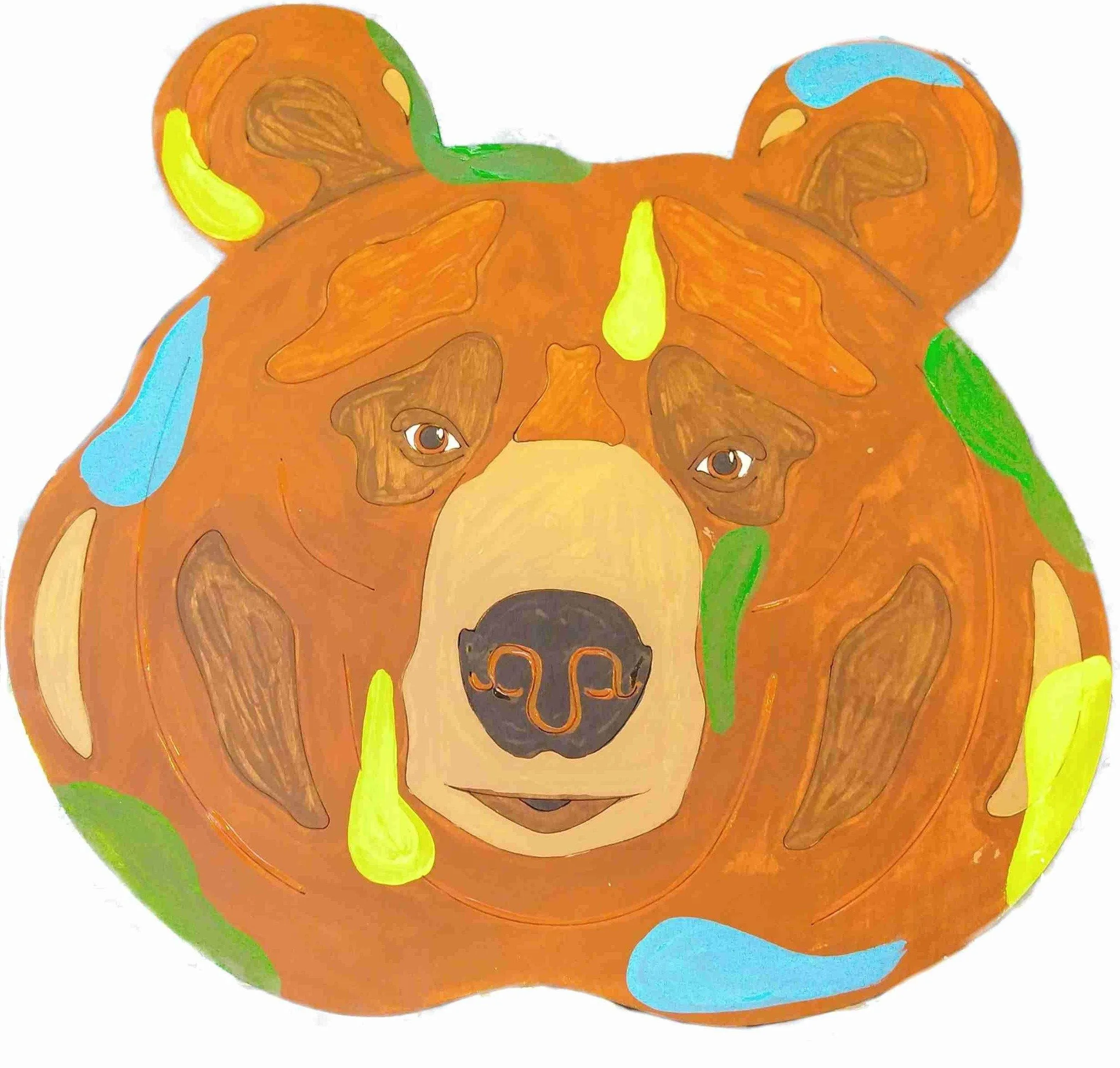 Bear-DIY Pop Art Paint Kit