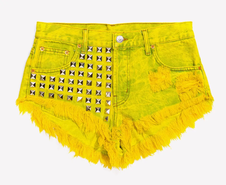 Bel Air Summer Studded Vintage Shorts