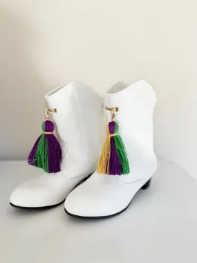 Big Kid Mardi Gras Boots