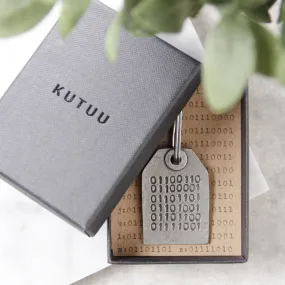 Binary code message keyring