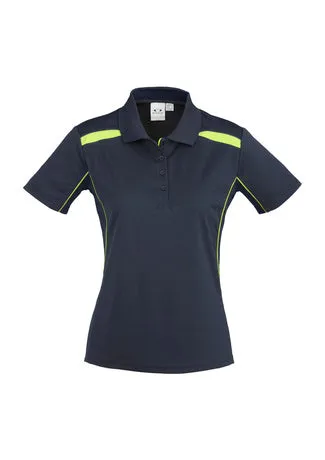 Biz Collection Ladies United Short Sleeve Polo (P244LS)-Clearance