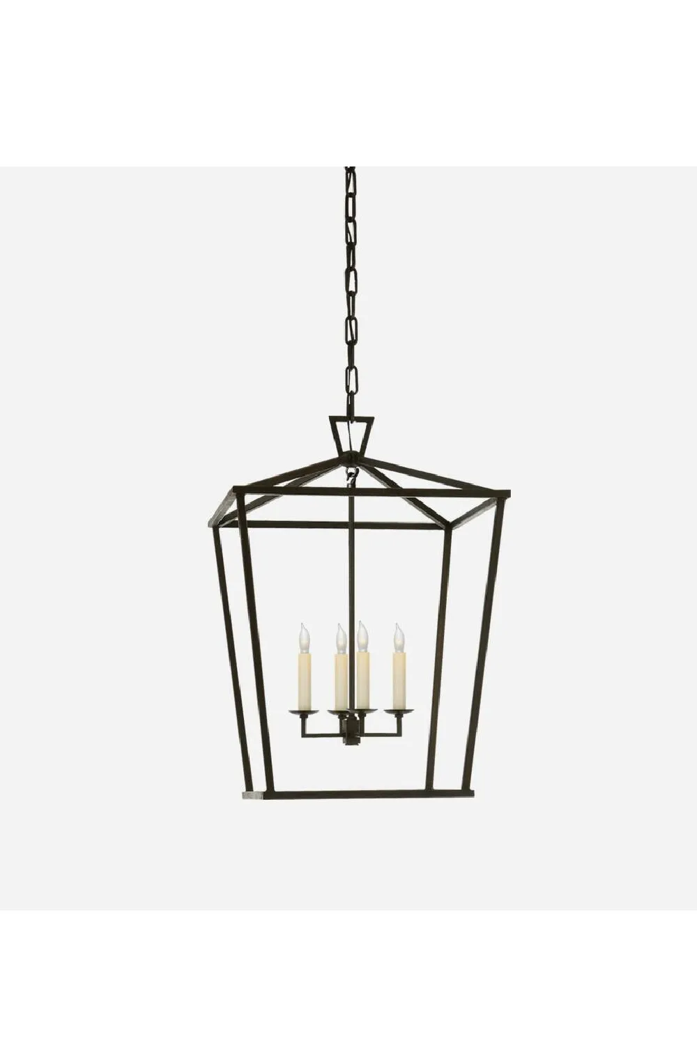 Black Lantern Pendant Lamp | Andrew Martin Darlana