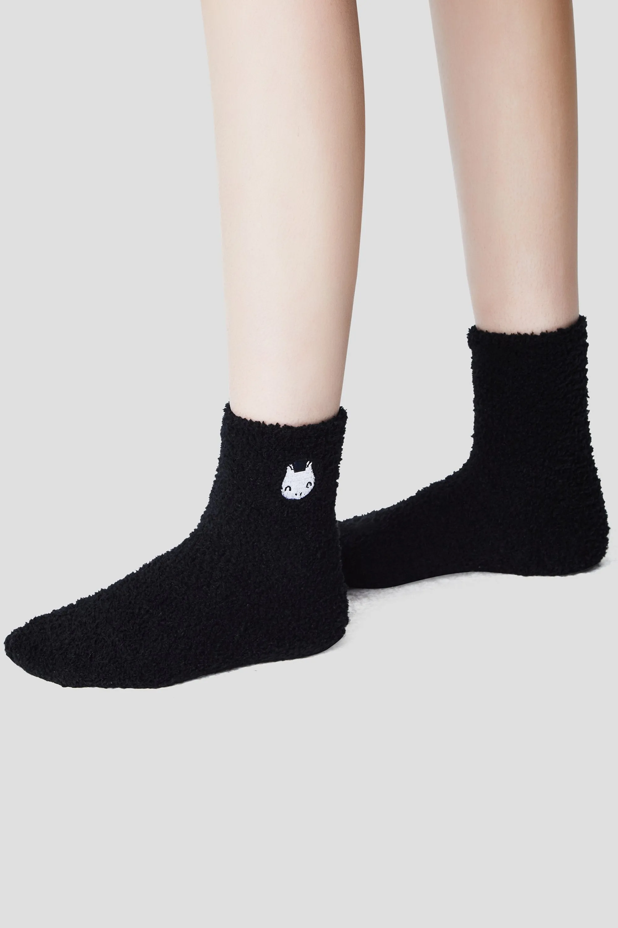 BLUE MICROFIBER SOCKS