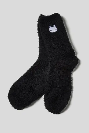 BLUE MICROFIBER SOCKS