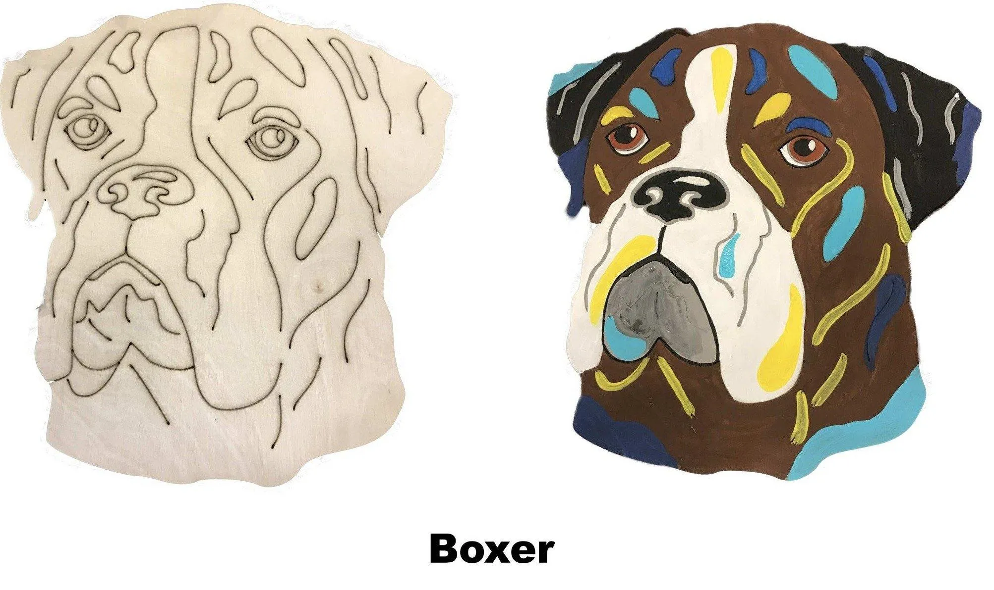 Boxer-DIY Pop Art Paint Kit