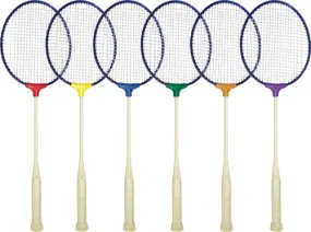 Break Resistant Badminton Racquets - Set of 6