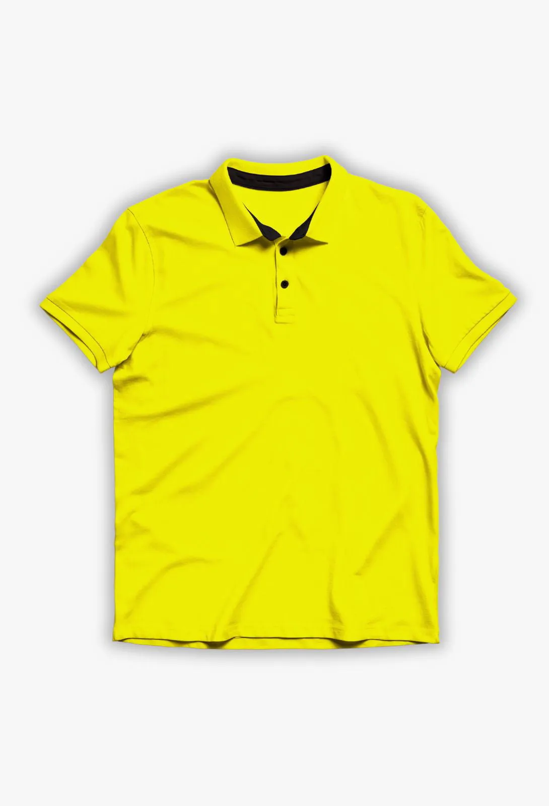 Bright Yellow Kids Polo