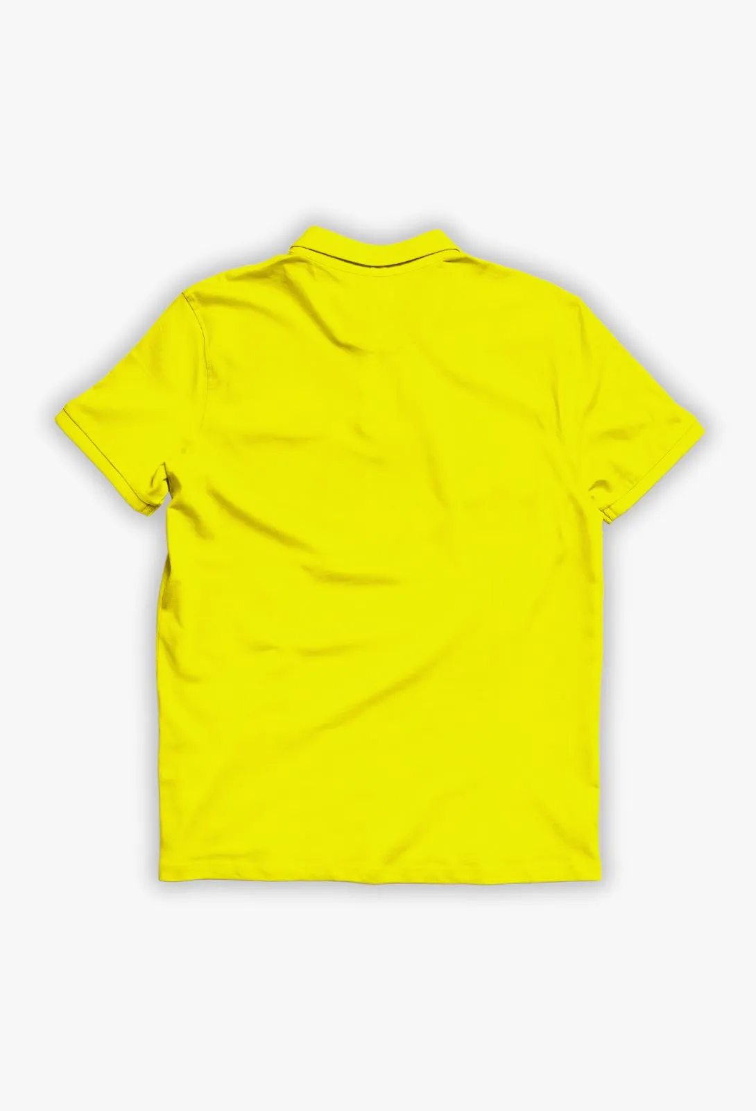 Bright Yellow Kids Polo