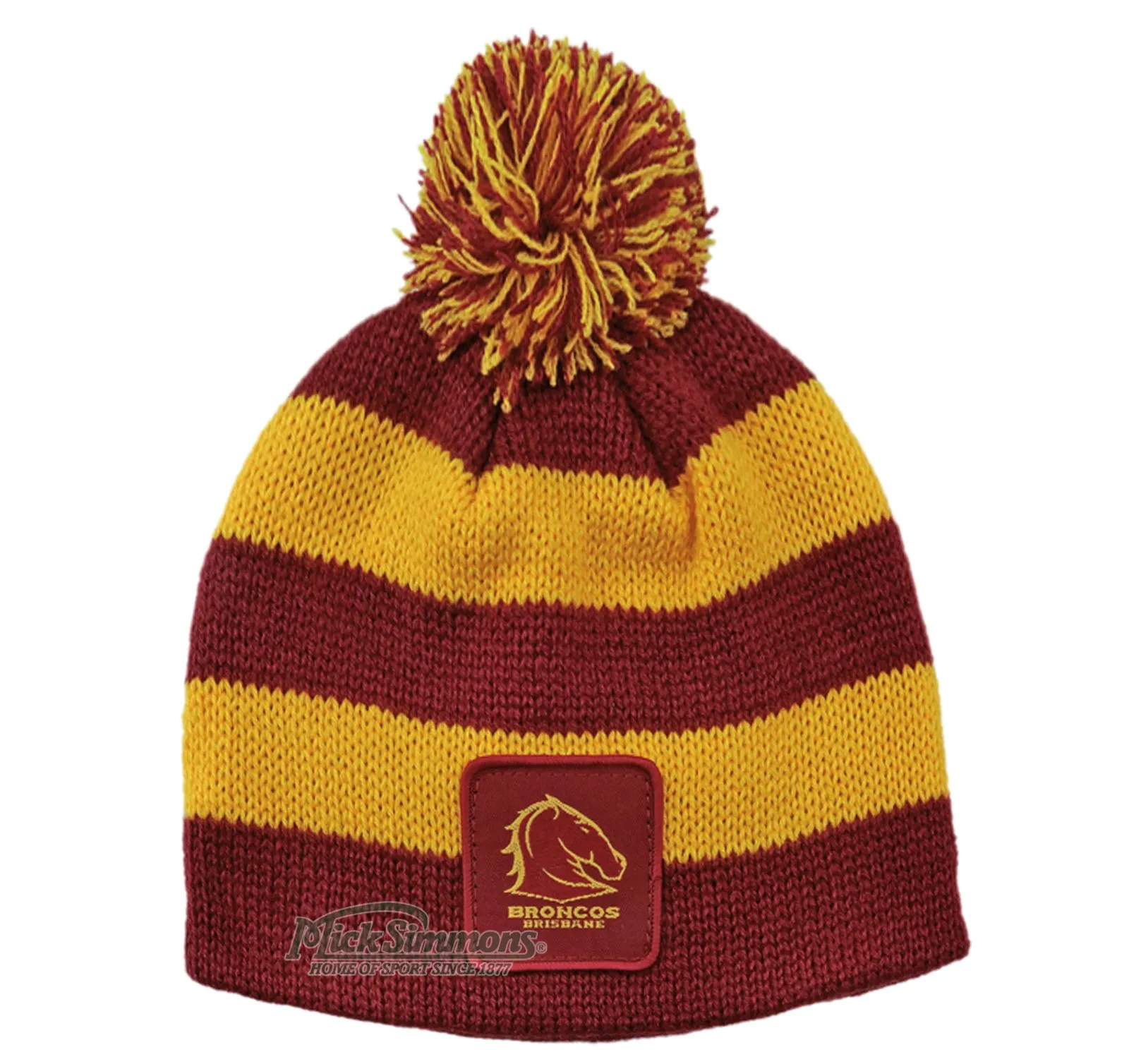 Brisbane Broncos NRL Rugby League Baby Infant Beanie