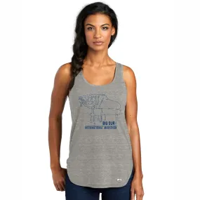 BSIM Women's OGIO Tank -Grey Heather- Piano