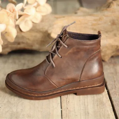 Casual Leather Martin Boots |Gift Shoes