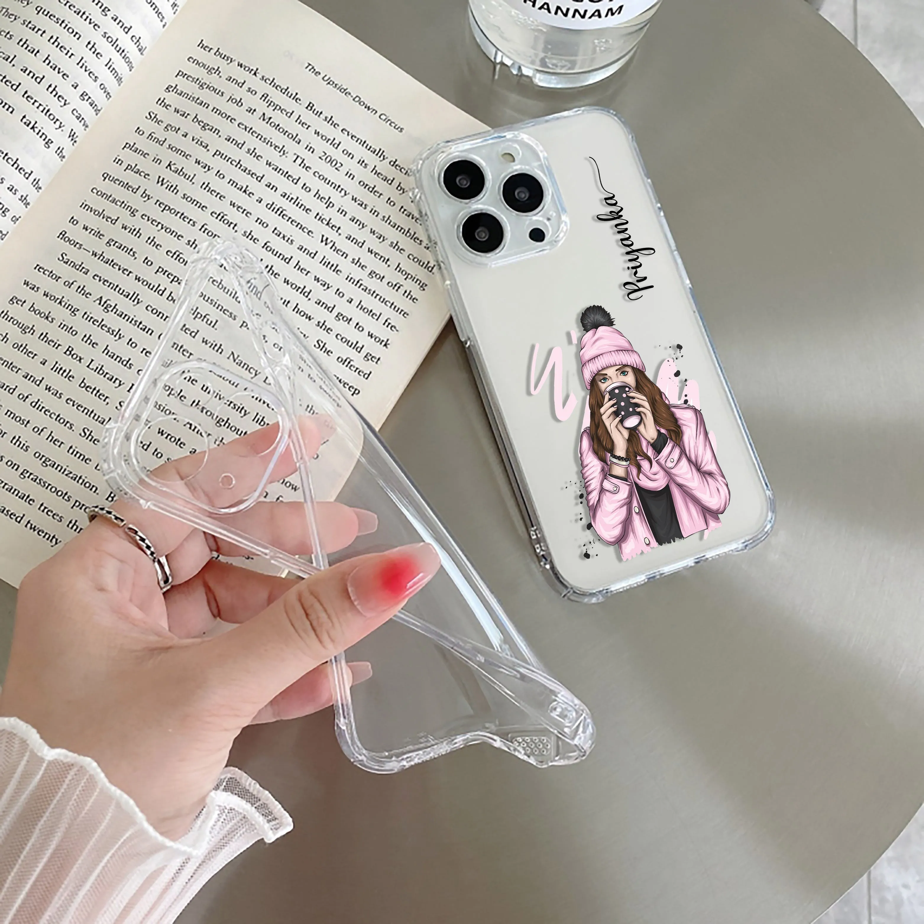 Coffee Time Customize Transparent Silicon Case For Redmi/Xiaomi