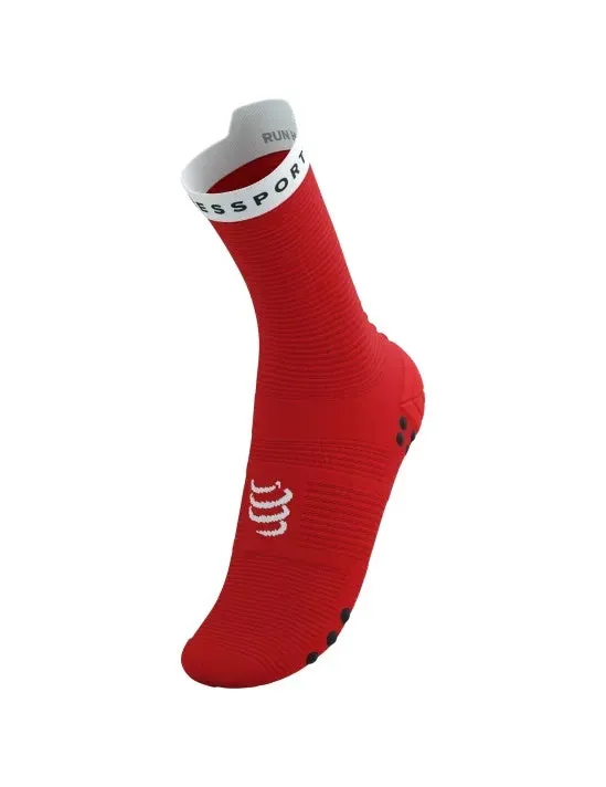 Compressport | Pro Racing Socks V4 | Run High | Red / White