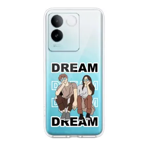 Couple Dream Transparent Silicon Case For iQOO