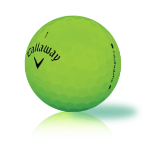 Custom Callaway Supersoft Bold Matte Lime