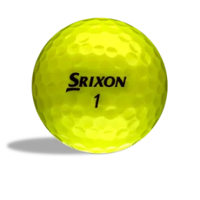 Custom Srixon Z-Star XV Yellow