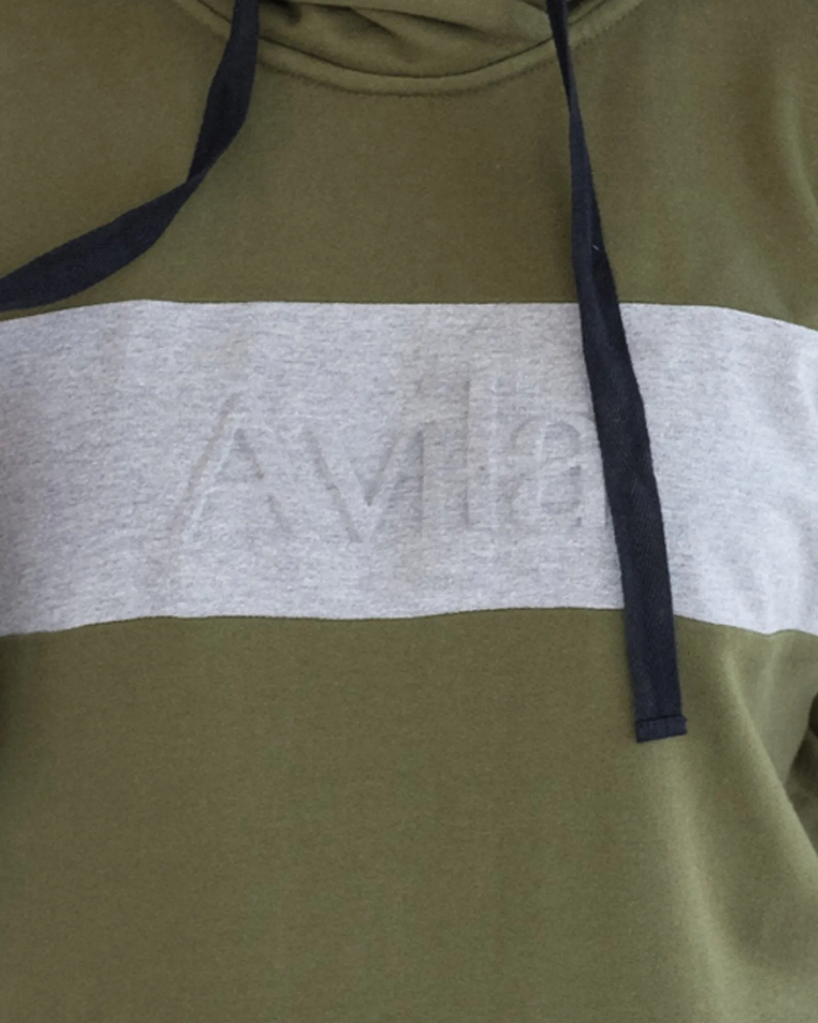 Emboss Logo Hoodie - Olive