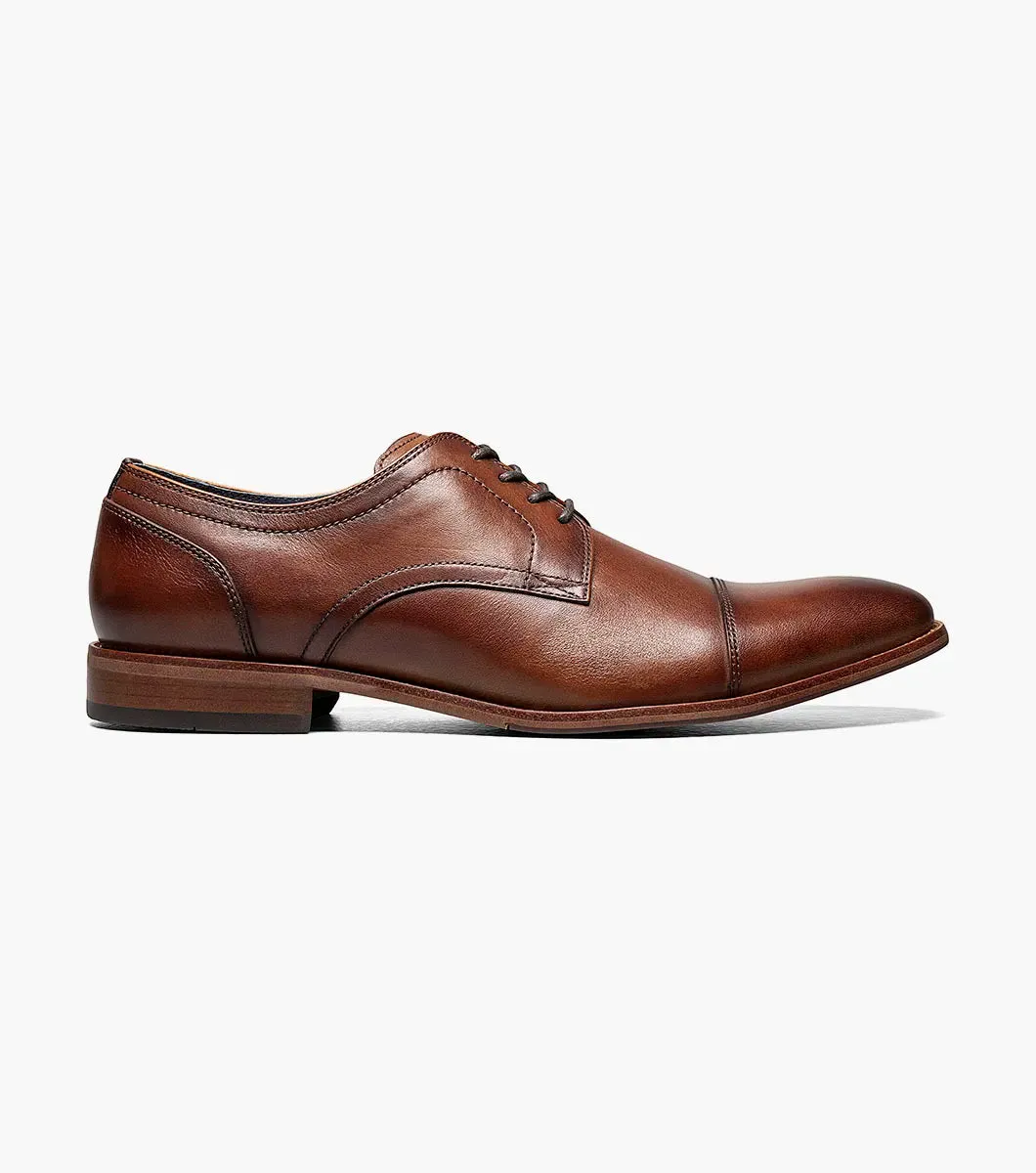 Florsheim Flex Cap Toe Oxford Cognac Men's