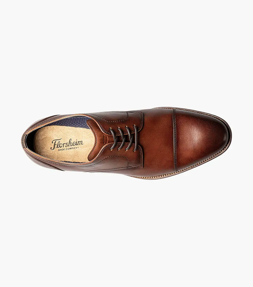 Florsheim Flex Cap Toe Oxford Cognac Men's