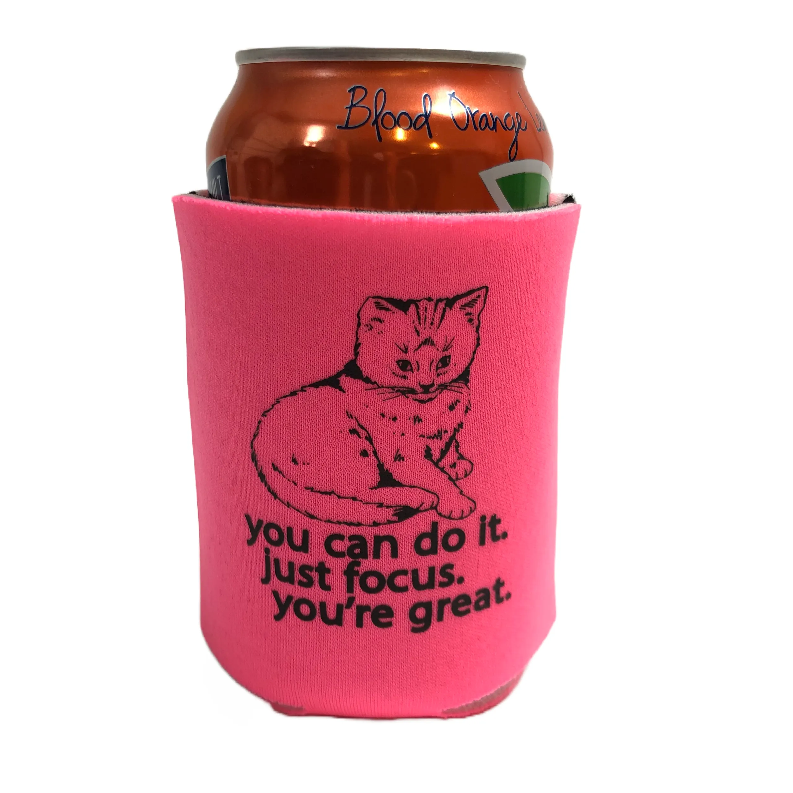 Focus Cat Koozie