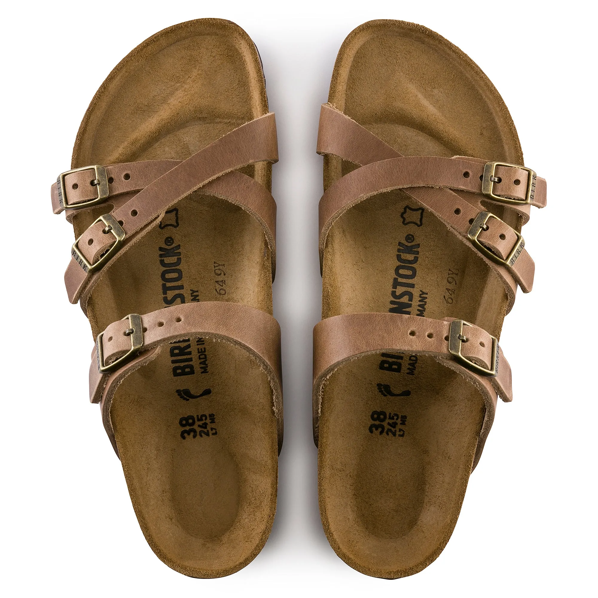 Franca Regular Width Regular Footbed Tabacco